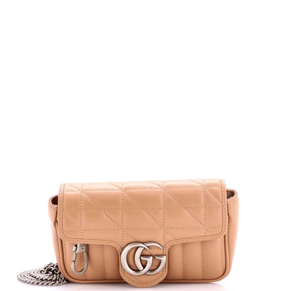 Gucci Gg Marmont Flap Bag Mixed #295197G10B